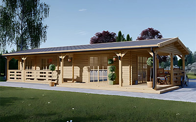 Chalet en bois HELENE